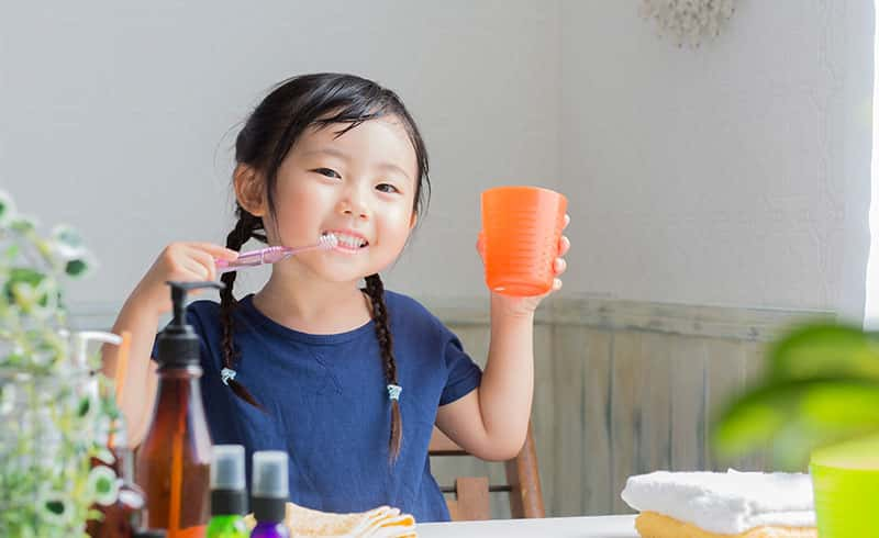 ポイント01 永久歯より虫歯になりやすい乳歯に注意